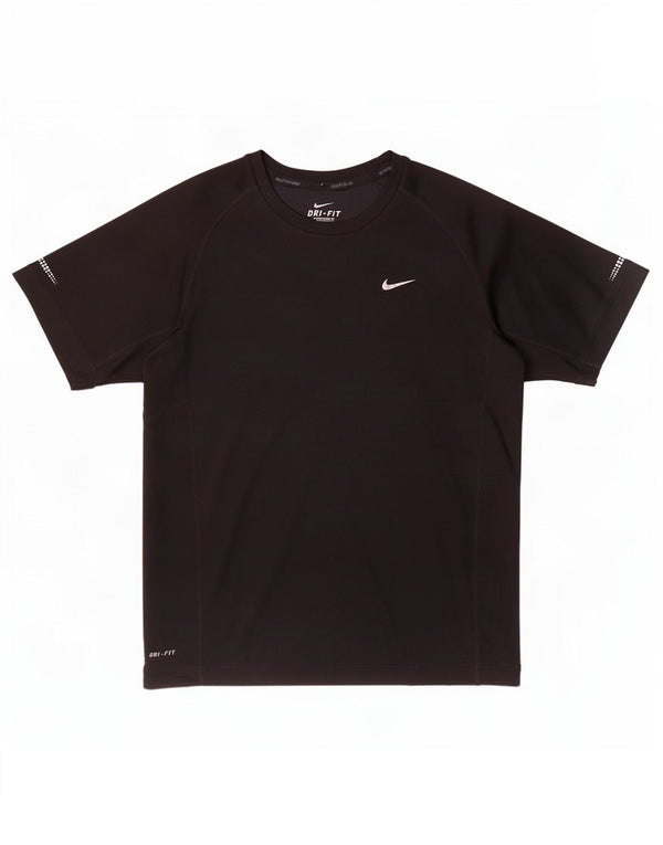 Nike Boys Dri Fit Grafisk T-Shirt Top 12-13 år Stor Sort