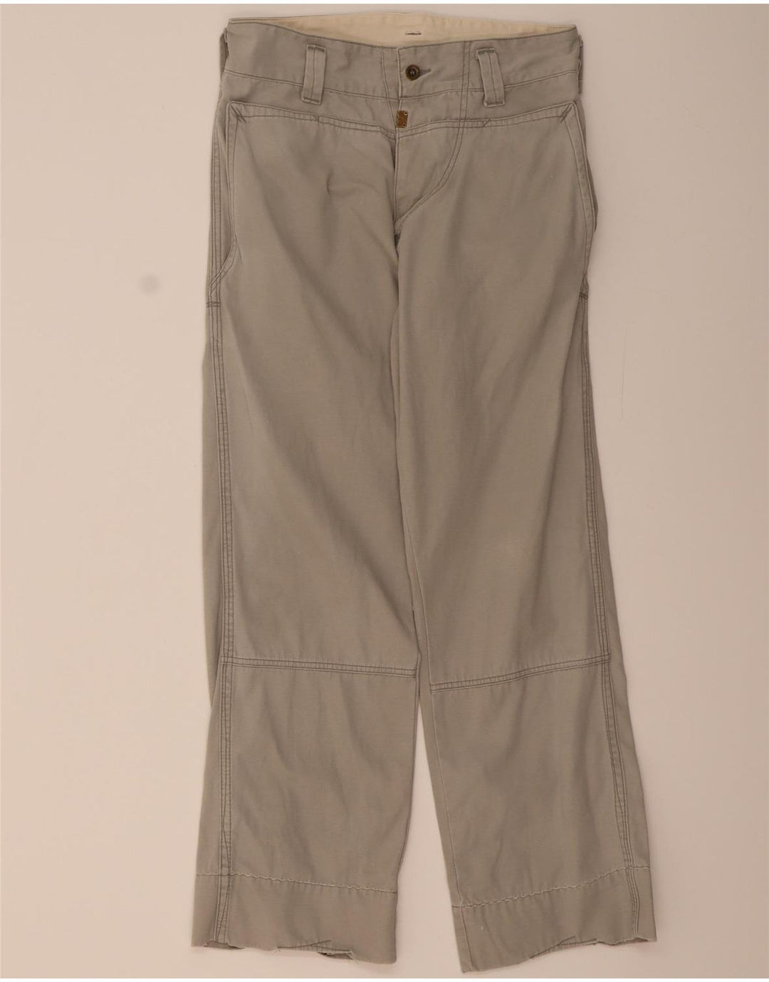 DOCKERS Mens Straight Casual Trousers W30 L32 Grey Vintage Dockers and Second-Hand Dockers from Messina Hembry 