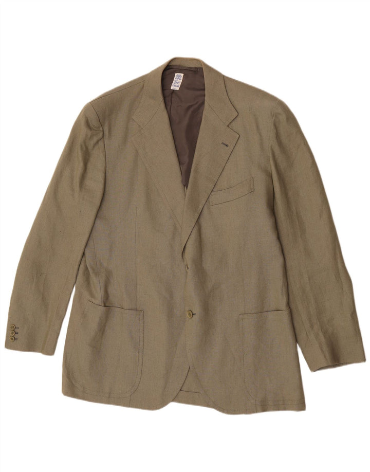 Vintage Dame 2-knap 2-delt jakkesæt UK 40 Large W36 L33 Grøn
