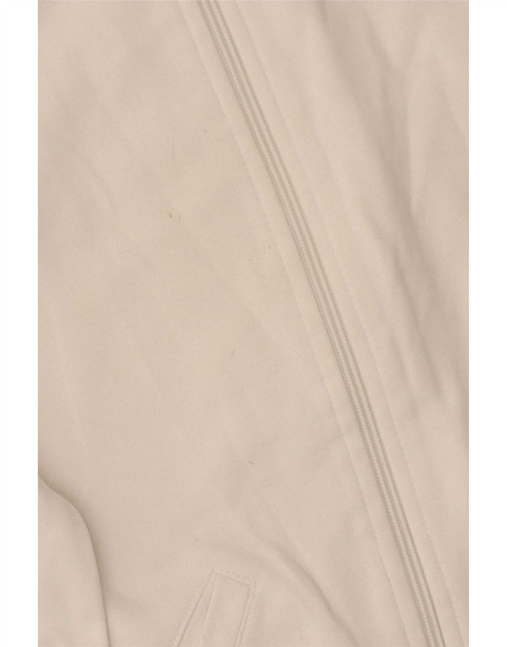 Champion Womens træningsdragt Topjakke UK 14 Medium White Colourblock Bomuld