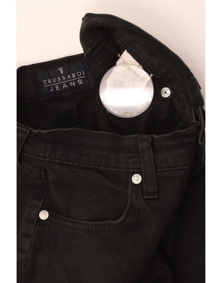 Trussardi Lige Jeans til kvinder W26 L30 Grå Bomuld