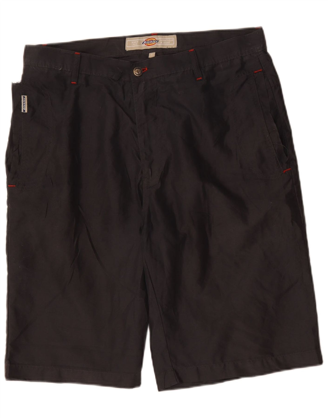 Dickies Herre Chino Shorts Large W36 Sort Polyester