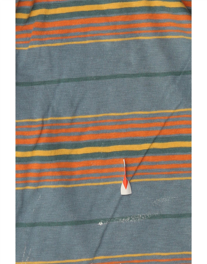Superdry herre poloshirt 2XL blå stribet bomuld
