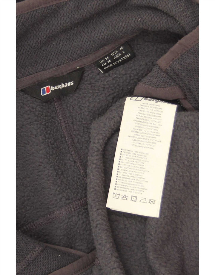 Berghaus Fleece Jumper med lynlås til mænd mellem grå polyester