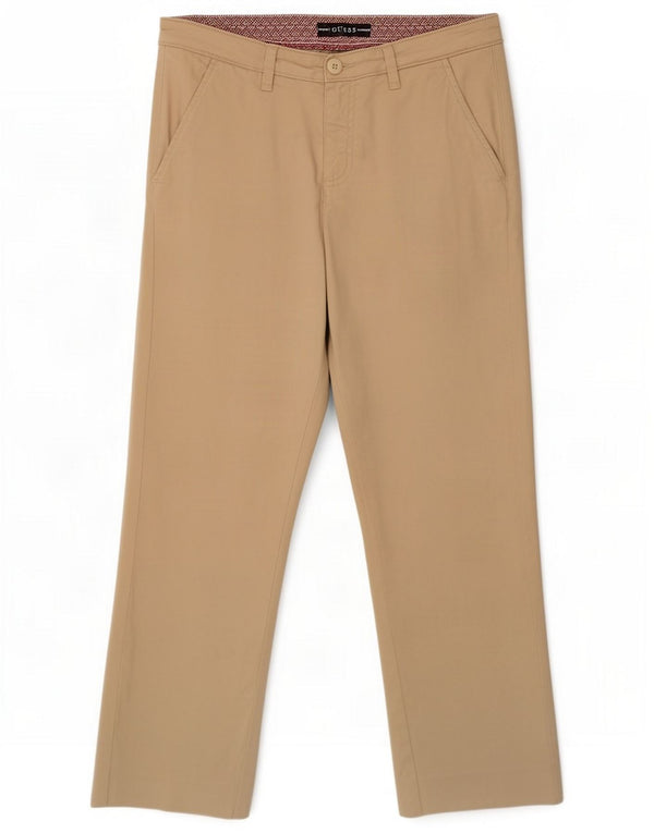 Guess drenge lige chinosbukser 15-16 år W30 L23 Beige bomuld