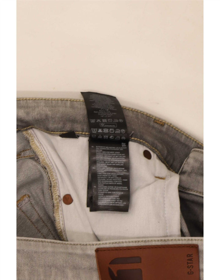 G-Star Herre 3301 Slim Jeans W36 L30 Grå Bomuld