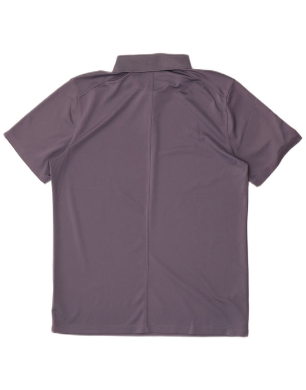 Nike Herre Dri Fit Polo Shirt Large Grå
