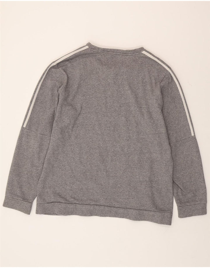 Adidas Herre Sweatshirt Jumper XL Grå Bomuld