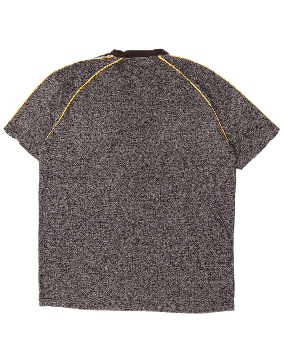 ASICS Grafisk T-shirt til mænd, mellemgrå farveblok