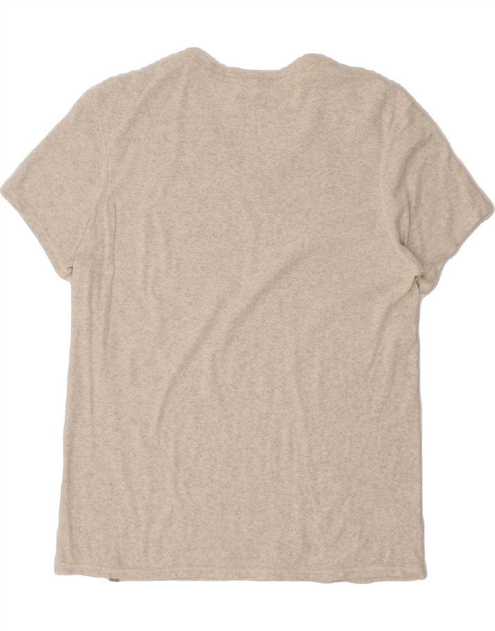 DKNY Mens T-Shirt Top Medium Grey Cotton Vintage Dkny and Second-Hand Dkny from Messina Hembry 