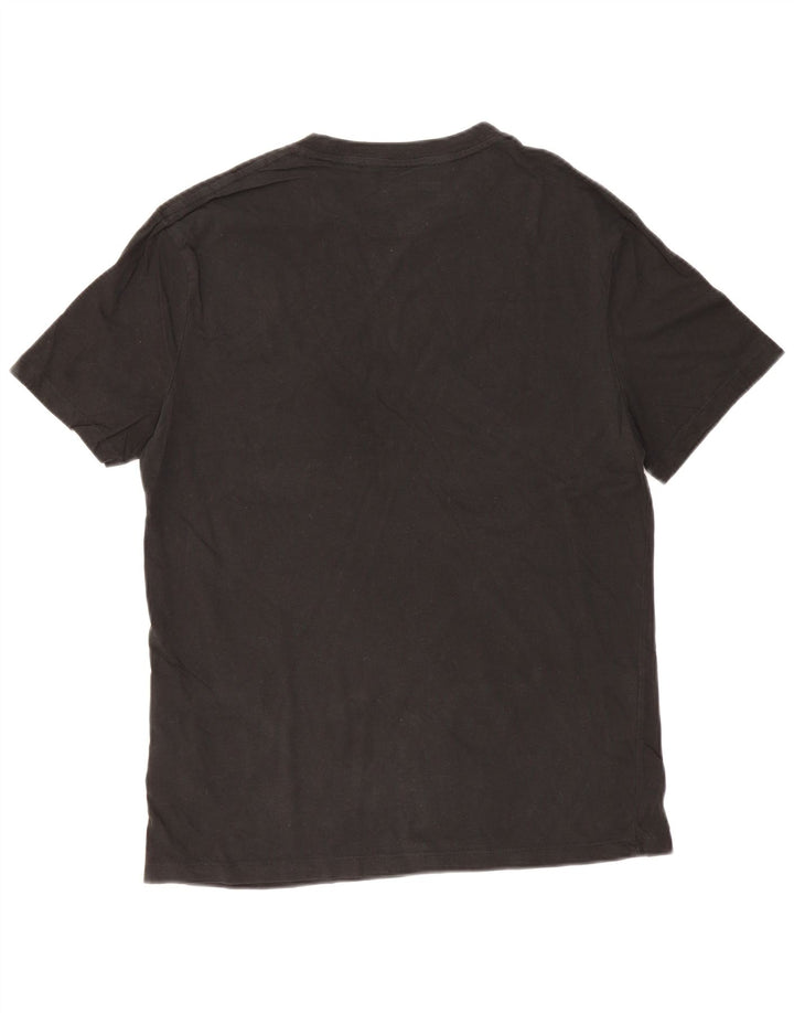 LEVI'S Mens Standard Fit Graphic T-Shirt Top Large Black Cotton