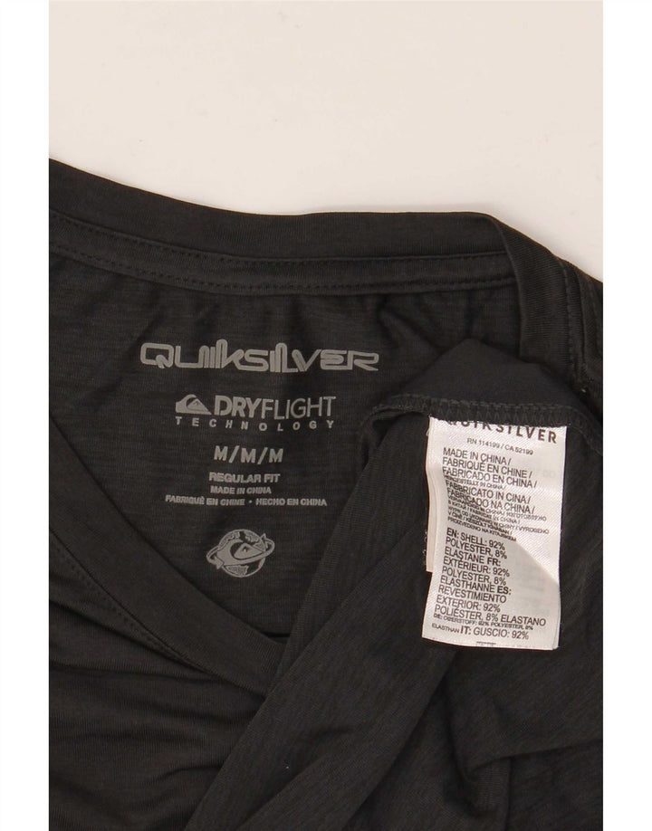Quiksilver Herre Regular Fit Grafisk Vest Top Medium Sort Polyester