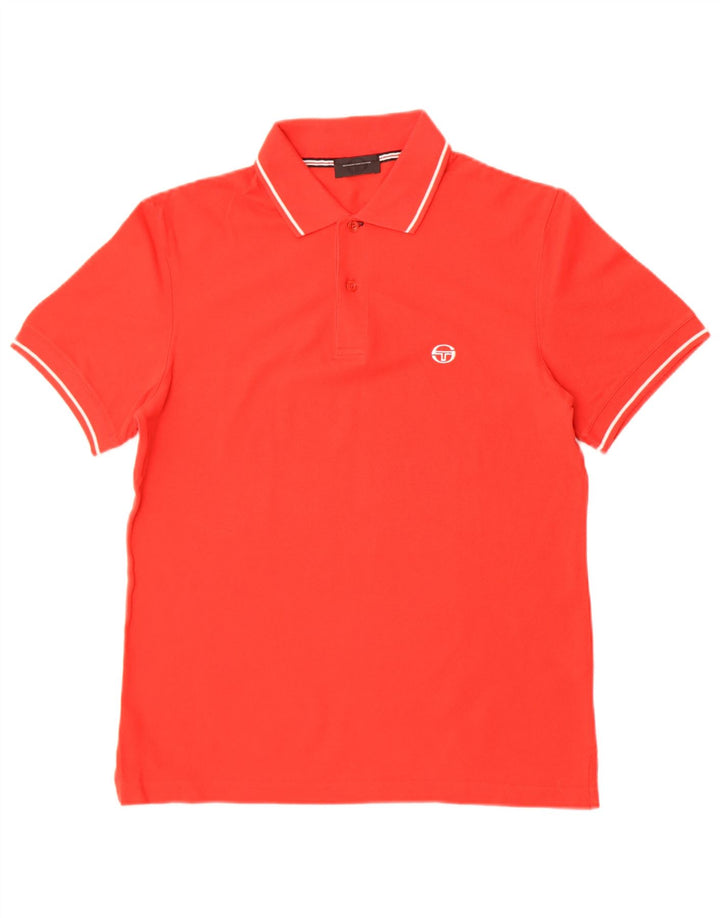 Sergio Tacchini herre poloskjorte lille rød bomuld
