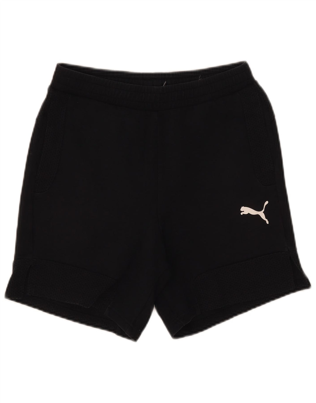 Puma Boys Sports Shorts 13-14 år Sort Bomuld