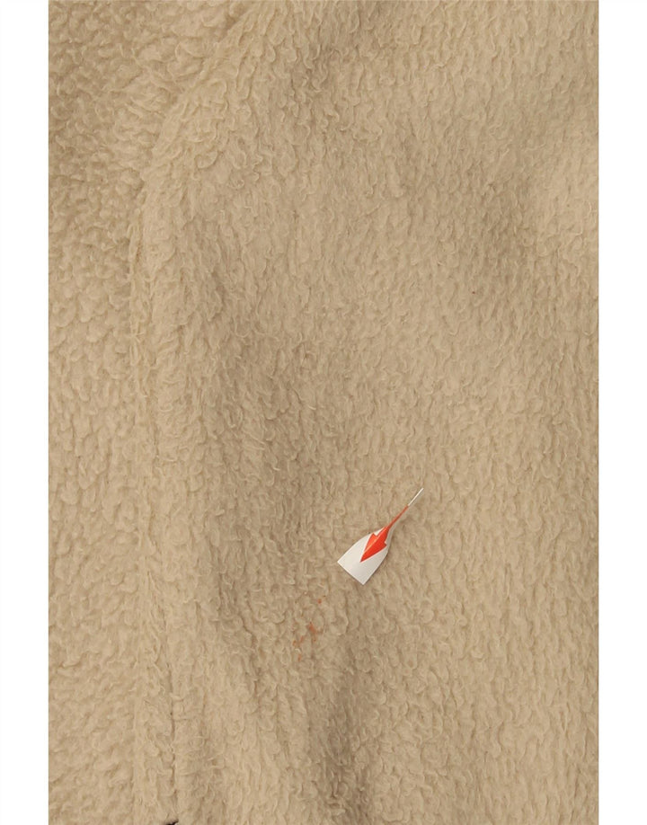 Fila Herre Fleecejakke UK 40 Stor Beige Colourblock Polyester