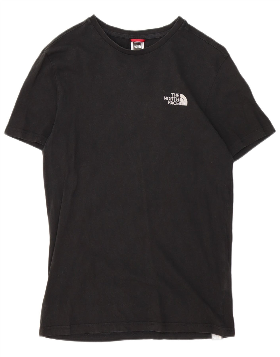 THE NORTH FACE Herre T-Shirt Top Lille Sort Bomuld