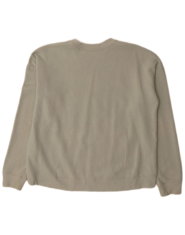 Under Armour Dame grafisk oversize sweatshirt Jumper UK 6 XS Grøn