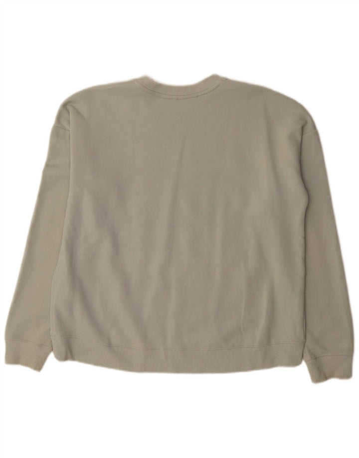 Under Armour Dame grafisk oversize sweatshirt Jumper UK 6 XS Grøn