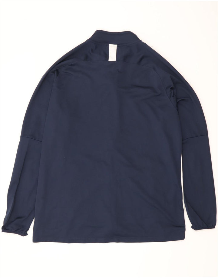 Nike Herre Dri Fit træningsdragt Topjakke 2XL Marineblå Colourblock Polyester