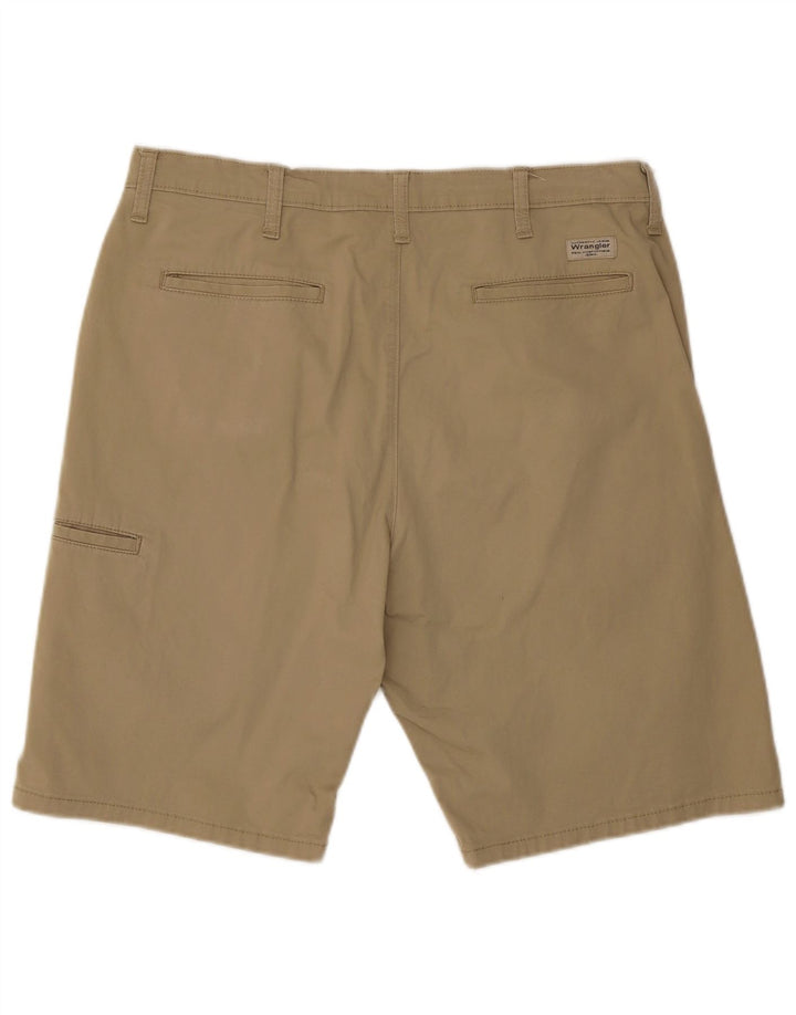 Wrangler Herre Cargo Shorts W36 Stor Beige Bomuld