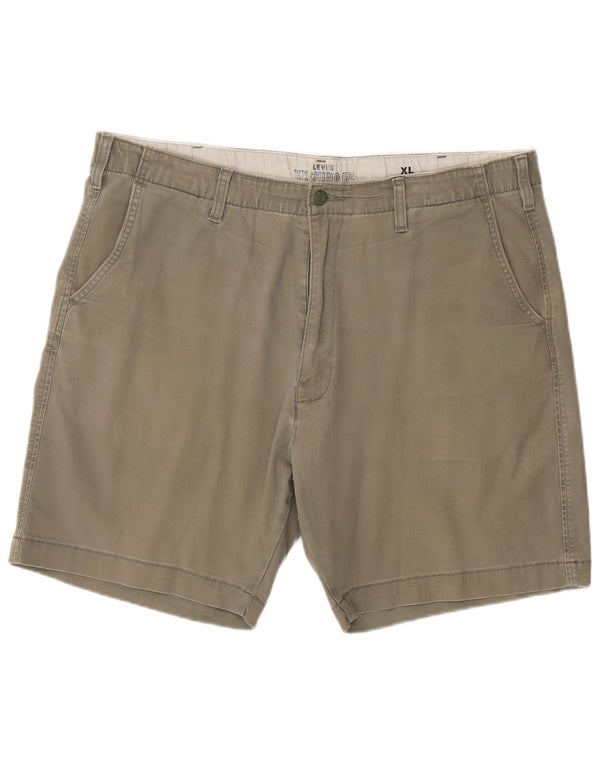 Levi's Herre Chino Shorts XL W40 Khaki Bomuld