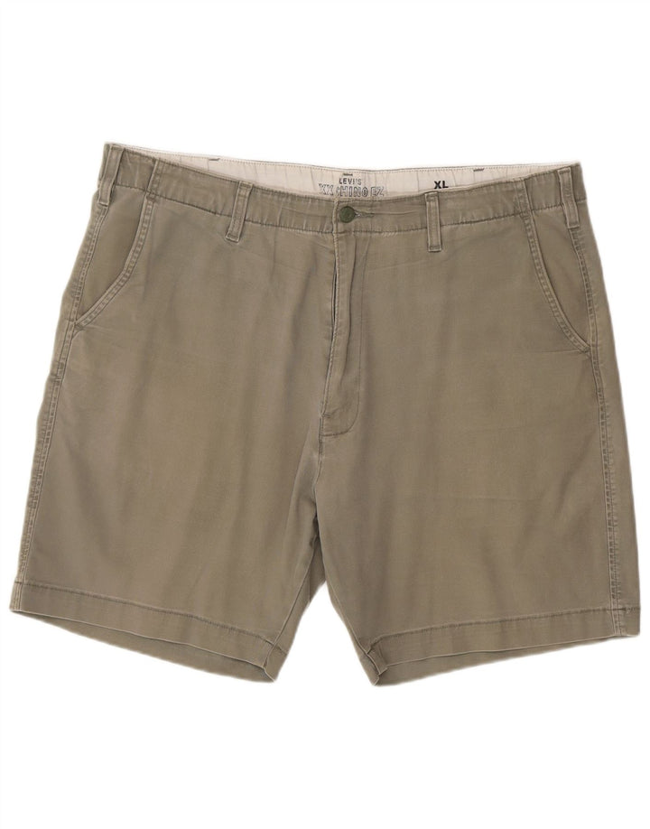 Levi's Herre Chino Shorts XL W40 Khaki Bomuld