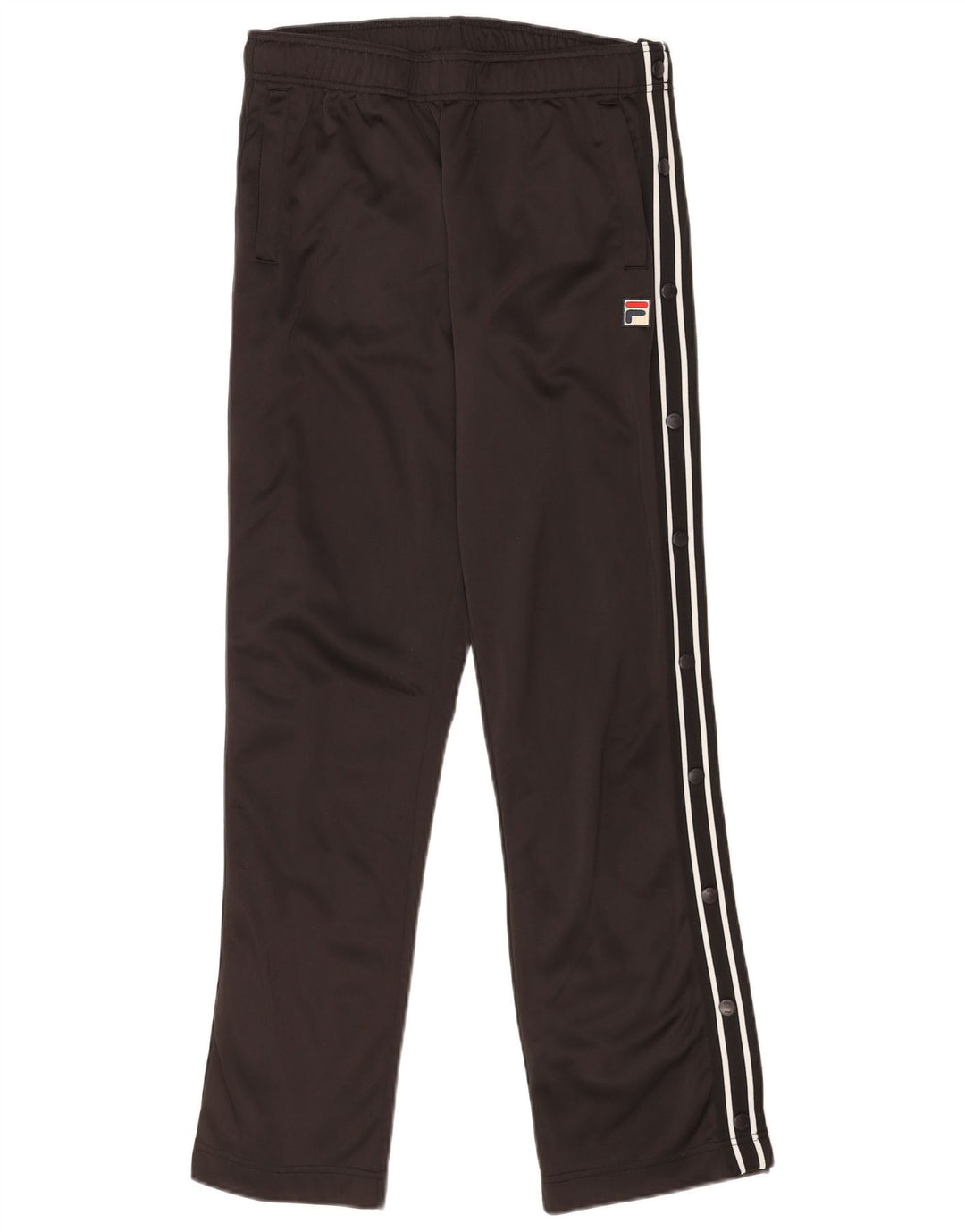 Fila Træningsdragtsbukser til kvinder UK 12 Medium Sort Polyester