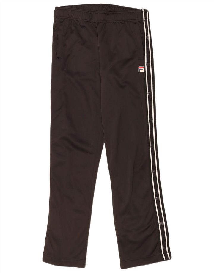 Fila Træningsdragtsbukser til kvinder UK 12 Medium Sort Polyester