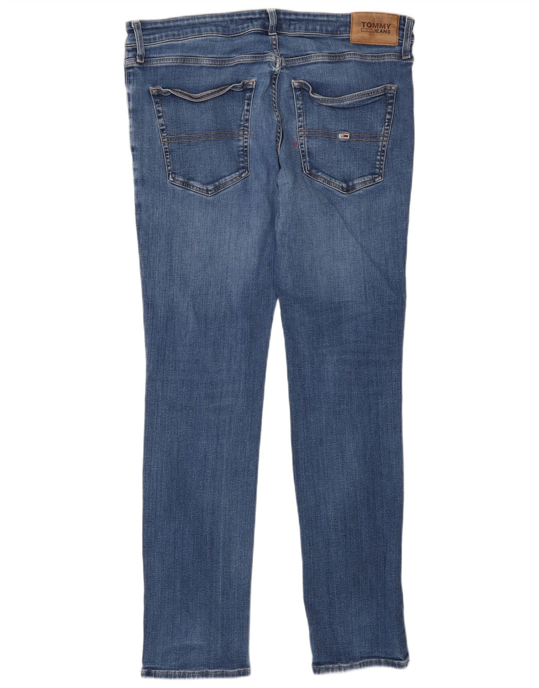 Tommy Hilfiger Herre Scanton Slim Jeans W36 L32 Blå Bomuld