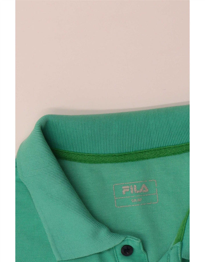 Fila Poloshirt til mænd Medium Grøn Bomuld