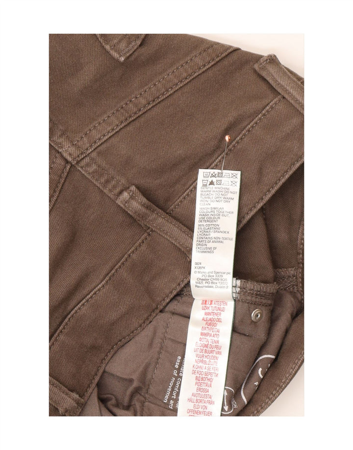 Marks & Spencer Straight Jeans til mænd W36 L29 brun bomuld