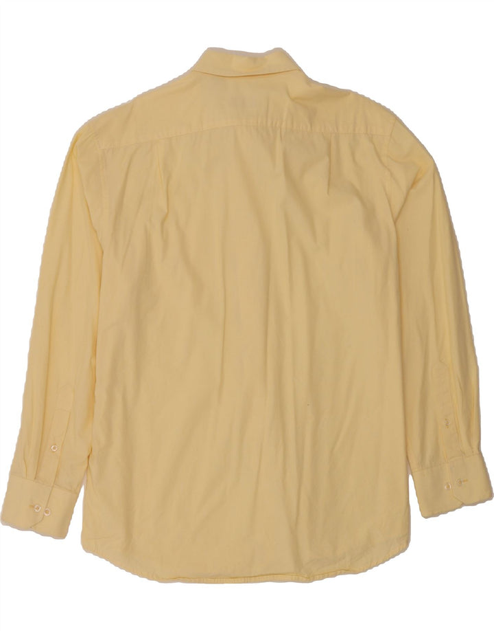 IZOD Mens Shirt Large Yellow Cotton Vintage Izod and Second-Hand Izod from Messina Hembry 