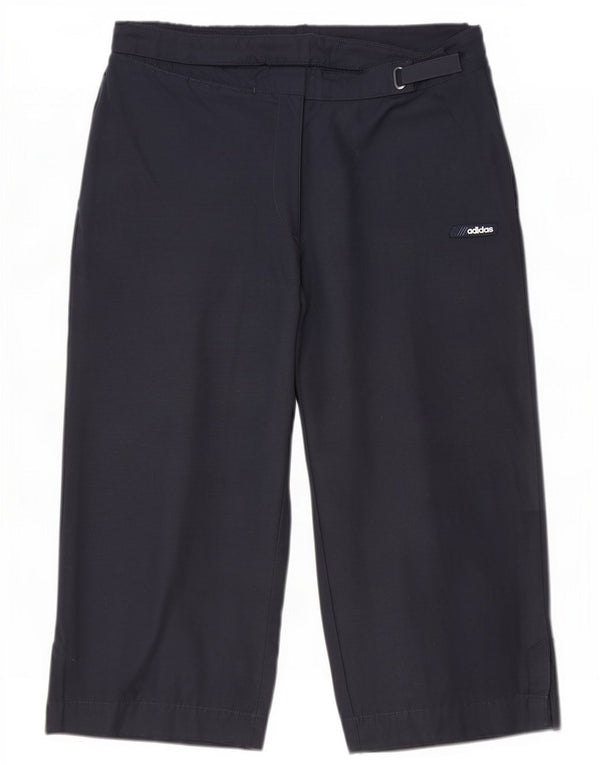Adidas Dame Bermuda Shorts UK 12 Medium W30 Navy Blue Bomuld