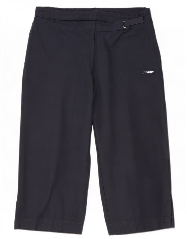 Adidas Dame Bermuda Shorts UK 12 Medium W30 Navy Blue Bomuld