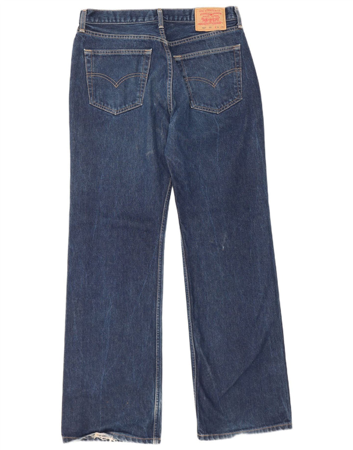 Levi's Herre 527 Bootcut Jeans W34 L34 Marineblå