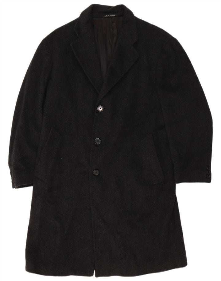 Fratelli Bacci Herre Overfrakke UK 40 Large Grey Cashmere