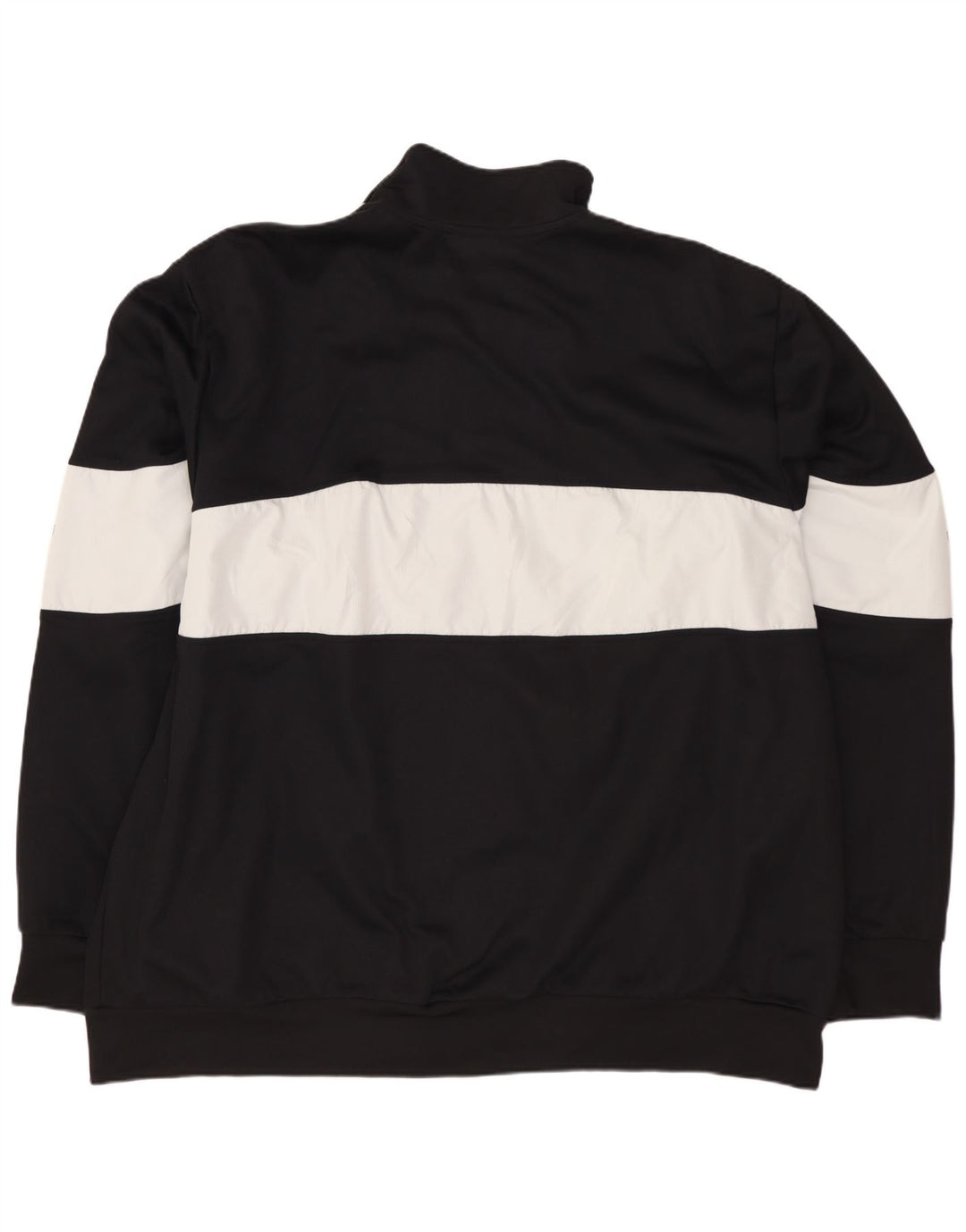 ADIDAS Grafisk træningsdragt til mænd Topjakke 2XL Sort Colourblock Polyester