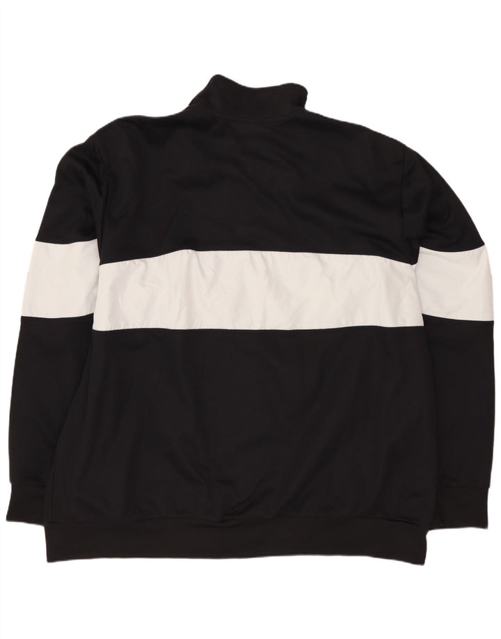 ADIDAS Grafisk træningsdragt til mænd Topjakke 2XL Sort Colourblock Polyester