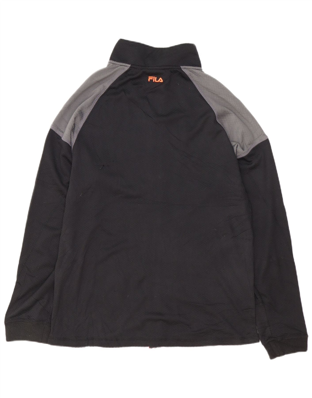FILA Træningsdragt til mænd Topjakke Stor sort Colourblock Polyester
