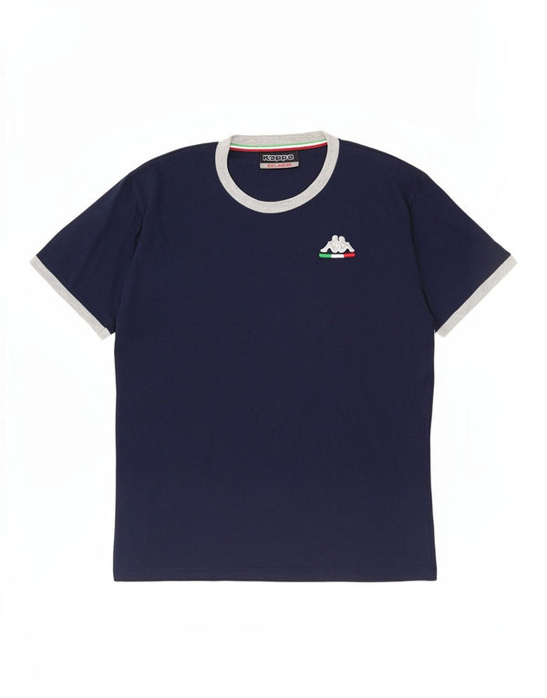 Kappa herre T-shirt top 2XL marineblå