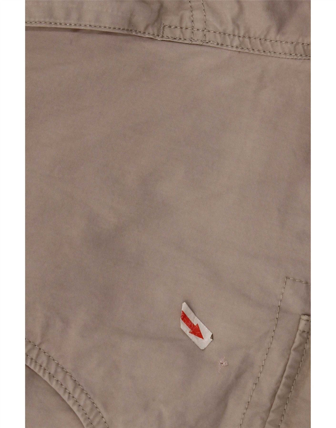 Benetton Herre Cargo Shorts IT 44 XS W30 Grå Bomuld