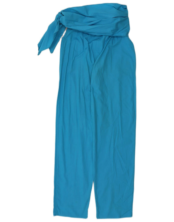 Prisma Dame Højtalje Loose Fit Casual Bukser IT 40 Small W26 L29 Blå