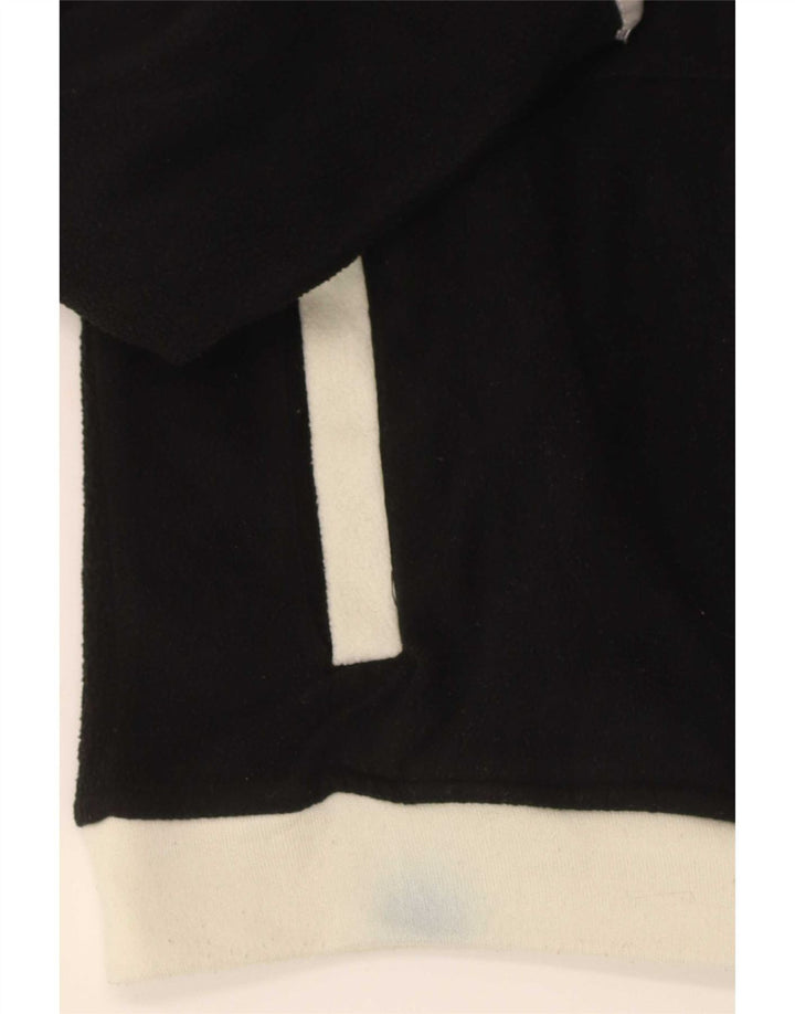 Good Year Dame Fleecejakke UK 10 Small Black Colourblock Polyester