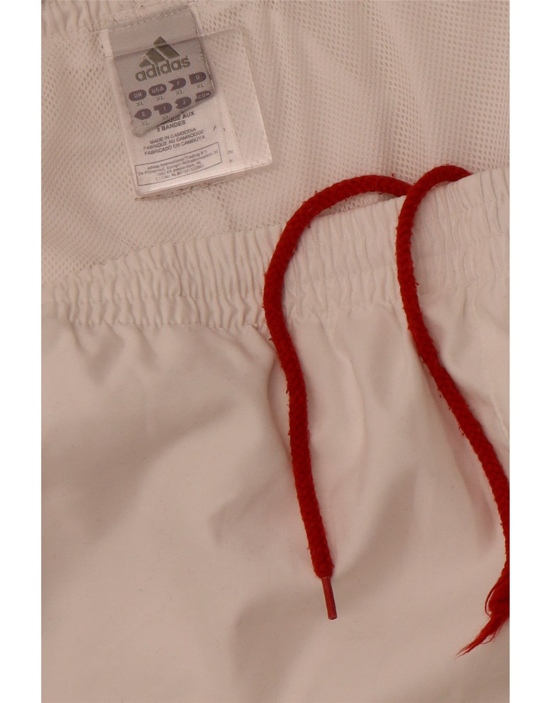 Adidas Herre Sportshorts XL Hvid Polyester