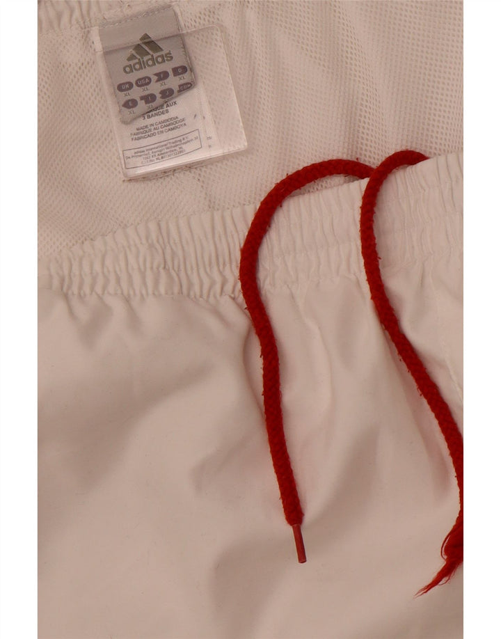 Adidas Herre Sportshorts XL Hvid Polyester