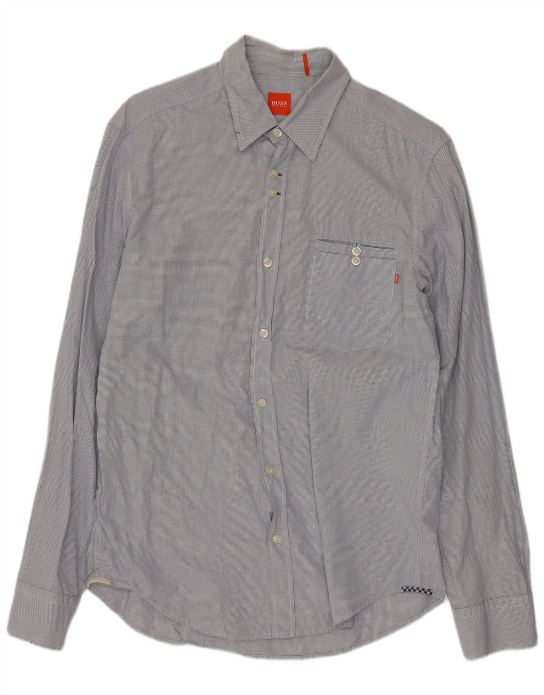 Hugo Boss Herreskjorte Medium Blue Gingham