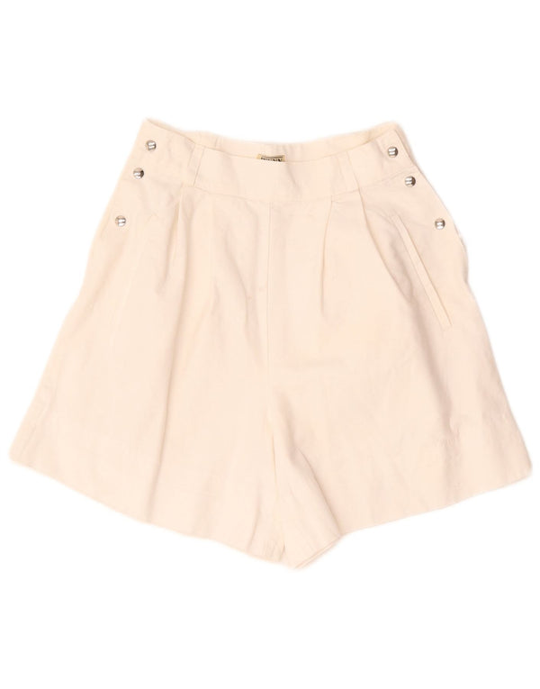 Penny Black Womens Pegged Casual Shorts US 1 XS W24 Hvid Bomuld