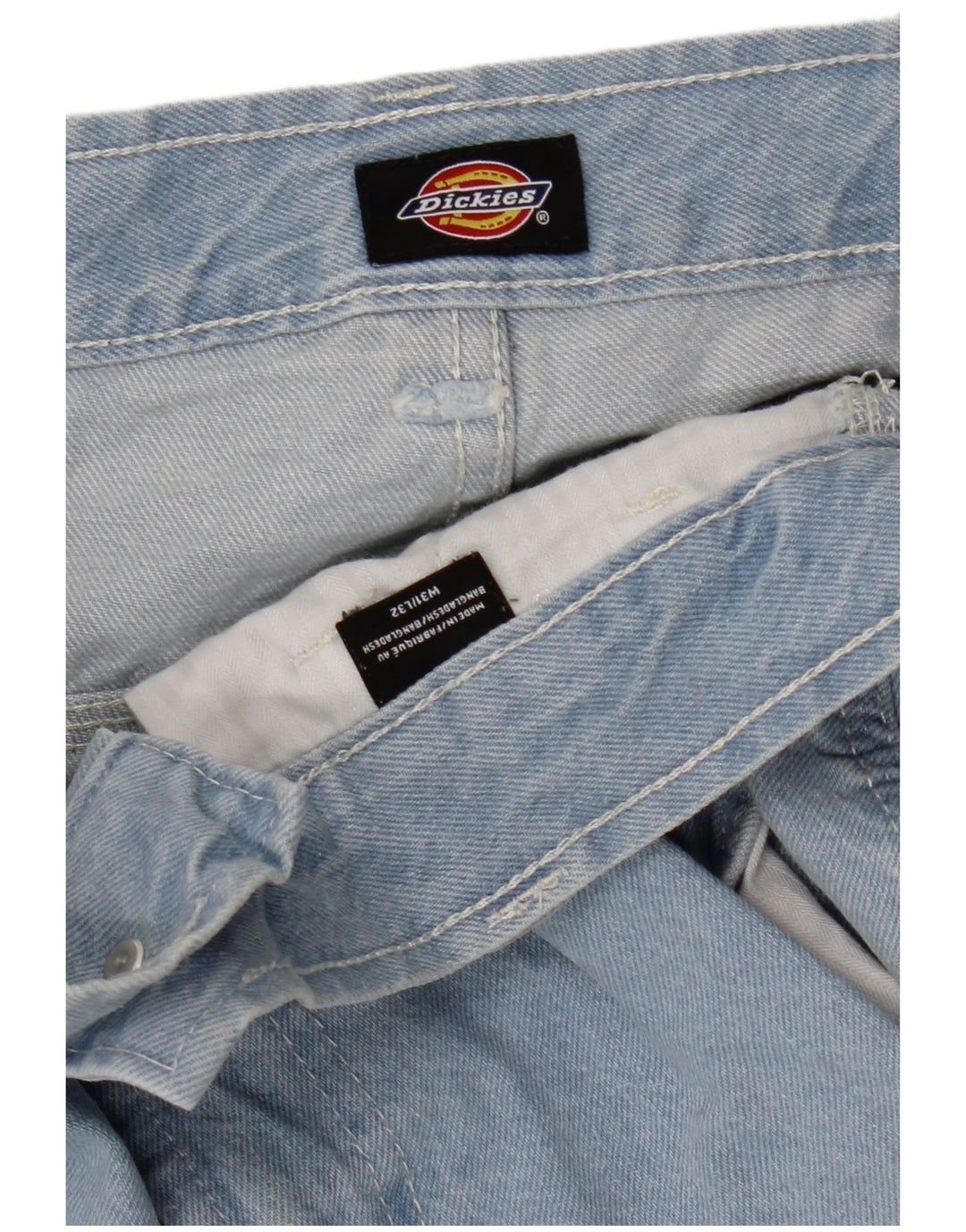 Dickies Herre Cargo Straight Jeans W31 L32 Blå