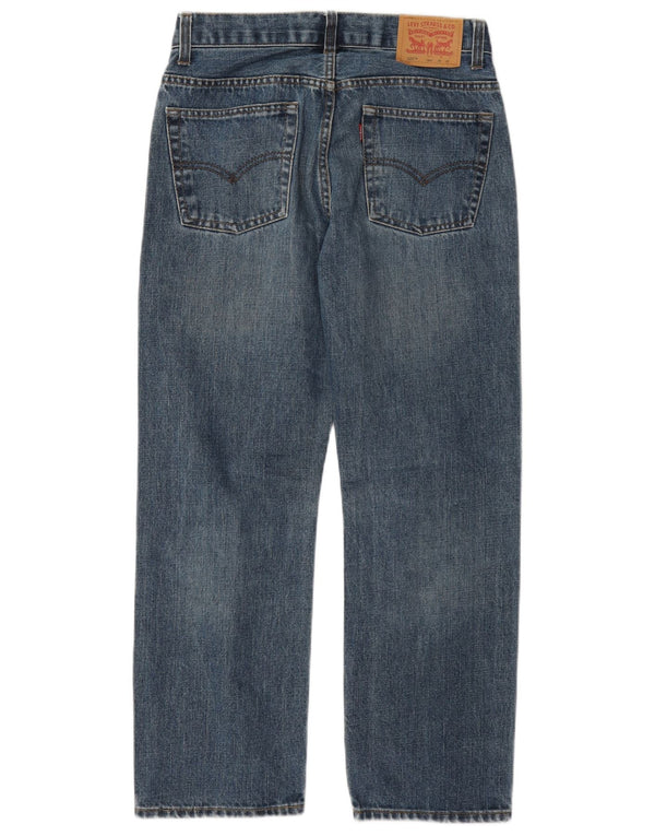 Levi's Boys 505 lige jeans 15-16 år W28 L28 blå bomuld