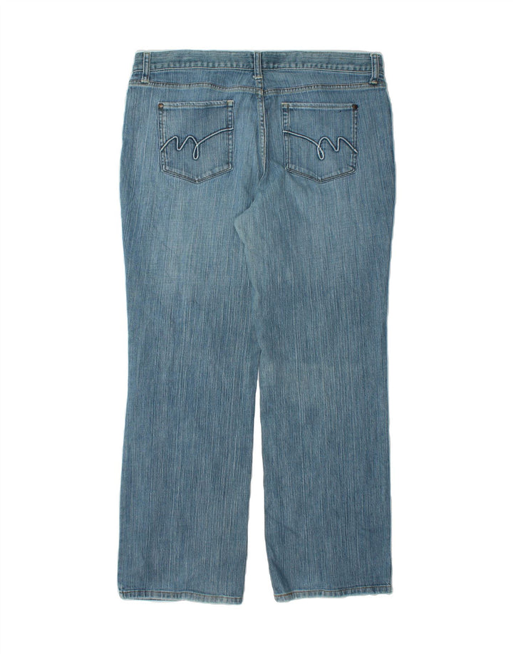 MOSSIMO Womens Straight Jeans US 14 XL W36 L30 Blue Cotton Vintage Mossimo and Second-Hand Mossimo from Messina Hembry 